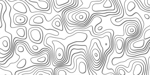 Seamless background featuring organic flowing lines in topographic style

