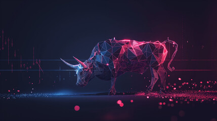 Charging Bull Money Finance Market Investment