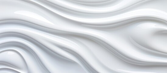 Close up of an abstract gloss white ceramic texture suitable for background wall decoration and ceramic ware set with copy space image