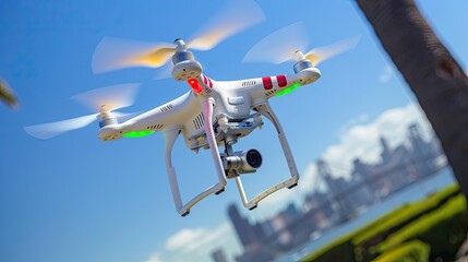 Drones and aerial photography technology