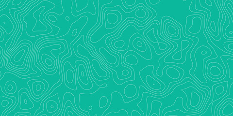 Contour map concept rendered in hand-drawn abstract seamless pattern

