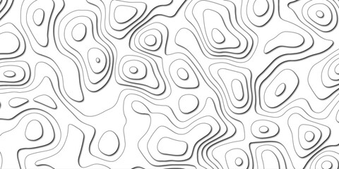 Artistic background pattern using generative terrain-style contours

