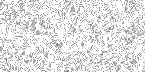 Fluid contour artwork resembling fictional terrain and elevation maps

