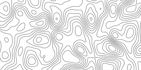 Obraz premium Fluid contour artwork resembling fictional terrain and elevation maps