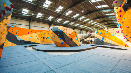 Indoor climbing and bouldering wall in Somerset UK