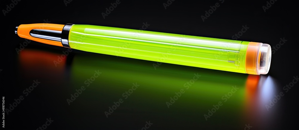 Poster isolated bright highlighter pen with copy space image