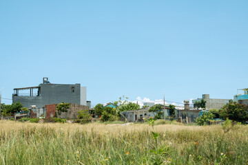 Country village scenery in Da Nang, Vietnam