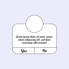 Social media post template design