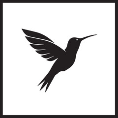 Fototapeta premium Hummingbird in cartoon, doodle style. Image for t-shirt, web, mobile apps and ui. Isolated 2d vector illustration in logo, icon, sketch style, Eps 10. AI Generative