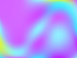 Vector ultra violet holographic background. Style 80s - 90s. Vector illustration. For your creative design cover, screensavers, banners, book, printing, gift card, fashion, phone.