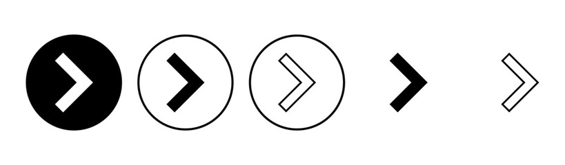 Arrow icon set. Arrow symbol. Arrow sign for your web design.