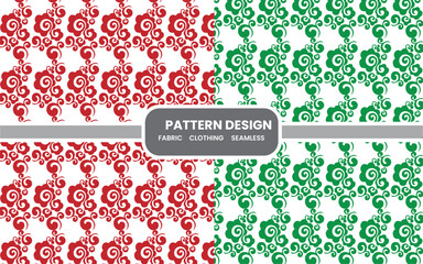 unique seamless pattern, textile print, and packaging