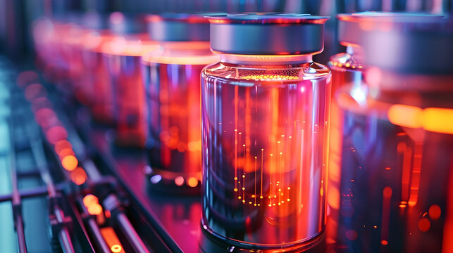 Watercolor Depiction of Advanced Redox Flow Battery Technology Harnessing Nanowire Innovation
