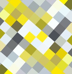 pale yellow and grey diamond shape with perspective