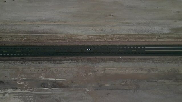 Highway on wasteland horizontal move
