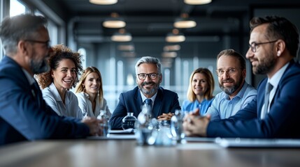 Close-up view of financial charts and professionals&#039; hands discussing business strategies in a collaborative meeting.