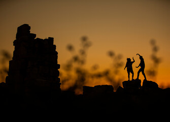 Excursion in Hierapolis, Denizli, Turkey