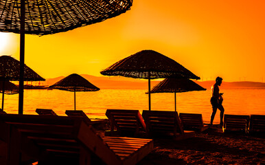 listed sezlogs, Sigacik, Seferihisar, İzmir, Turkey