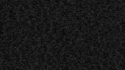 VHS Glitch Effect with Square Static Noise