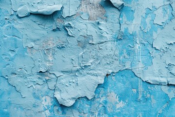 Blue Pastel Background. Abstract Blue Pastel Color Texture on Rough Cement Wall