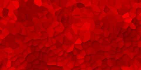 Abstract black and red broken stained glass background design with line. geometric pattern with 3d shapes vector Illustration. Red broken wall paper in decoration