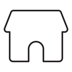 Home line icon.
