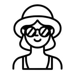 Vacation icon, leisure icon, summer icon, travel icon, beach icon, sun icon, tourism icon, airplane icon, travel destinations icon, family icon, business icon, sunbathing icon, icon, travel, summer,