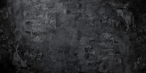 Black background, textured and grunge dark grey background,  Black wall, vintage texture wallpaper. Dark gray stone texture background.