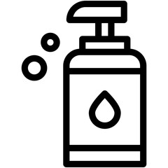 Bath, bottle, shampoo, soap Icon