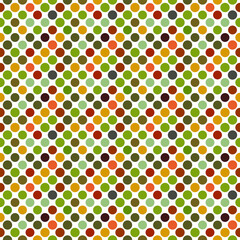 Seamless dot pattern background - geometrical abstract vector graphic design from circles