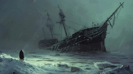 A sinking ship and a man can't let it go