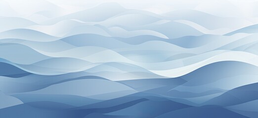 Obraz premium Low Poly Waves: Art in Motion