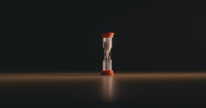 Turning an Hourglass and Starting Timer