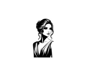 Elegant Style: Fashion Women Vector Illustration for Chic Designs and Trendy Creations