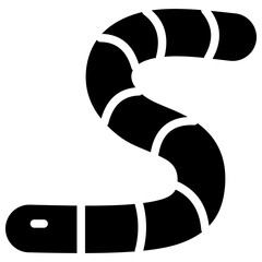 worm solid icon