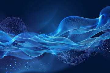 Fototapeta premium abstract blue background Generative AI