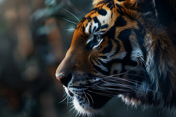 Obraz premium A diverse group of wildlife animals in their natural habitat, showcasing the beauty of nature