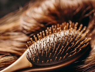 Hairbrush Gently Detangling Strands for Healthy,Shiny Hair