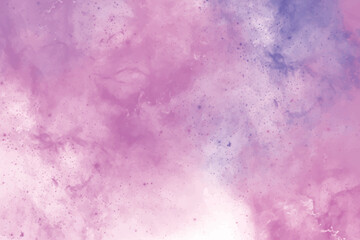 Fototapeta premium Fantastic editable soft purple texture for card, flyer, banner, business presentation, book cover, advertisement. Abstract colorful watercolor backgrounds shine bright, glow empty space paint square