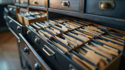 Organized folders and search function for efficient document management.