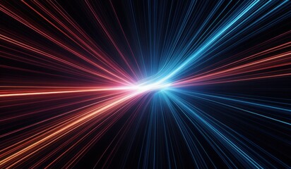 flowing speed lines technology background