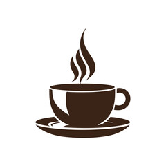 Coffee cup mug silhouette illustration vector file