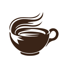 Coffee cup mug silhouette illustration vector file