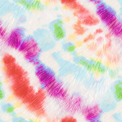 Tie Dye Stripe Shirt. Seamless Dyed Batik. Stripy Grunge Background. Pastel Vector Paint. Stripy Repeat Batik. Japanese Tie Dye. Dirty Watercolor Paint. Brush Splash Texture. Rainbow Splash Shibori.