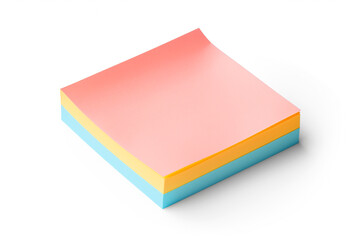 Fototapeta premium sticky post it note isolated on white background