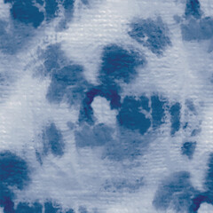 Dirty Tie Dye Shirt. Vector Navy Pattern. Blue Swirl Watercolor. Circle Batik. Tie Dye Print Swirl. Seamless Indigo Shibori. Navy Grunge Tie Dye. Spiral Seamless Repeat. Blue Shibori Circle.