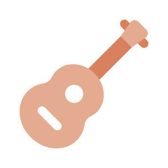 A string musical instrument vector design, premium icon of guitar in modern style