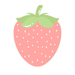 Fototapeta premium Strawberry Fruit Illustration