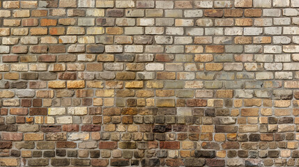 Obraz premium An old grunged vintage brick wall background.