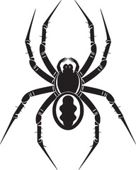 spider silhouette vector